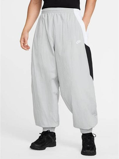 Club Woven Track Pants Light Smoke Grey - NIKE - BALAAN 2