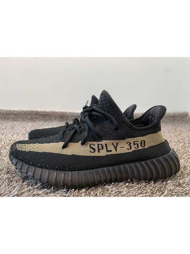 Yeezy Boost 350V2 Black Green 260 - ADIDAS - BALAAN 5