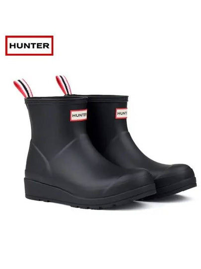 Original Play Short Rain Boots Black - HUNTER - BALAAN 2