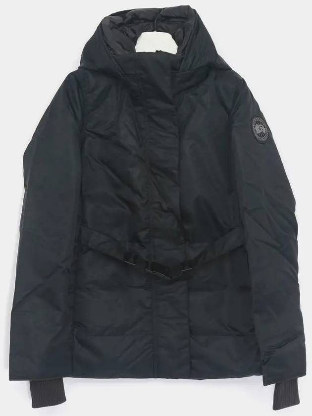 McKenna Performance Satin Padding Black - CANADA GOOSE - BALAAN 3