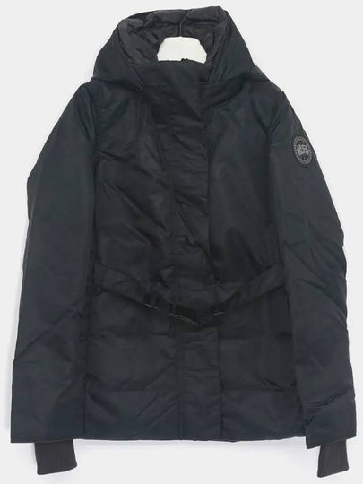 McKenna Performance Satin Padding Black - CANADA GOOSE - BALAAN 2