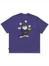 Wiz Collection Wizard Round T Shirt PURPLE - MALBON GOLF - BALAAN 2