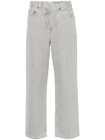 Agolde Criss Cross Jeans In Rain Clothing - AGOLDE - BALAAN 1