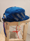 Sequin embellished velvet baseball cap - OFF WHITE - BALAAN 8