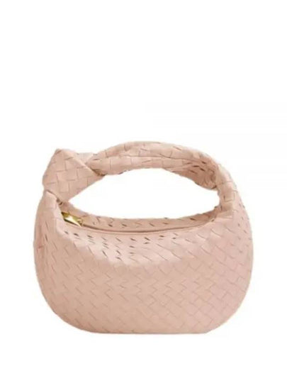 Teen Jodie Intrecciato Leather Tote Bag Pink - BOTTEGA VENETA - BALAAN 2