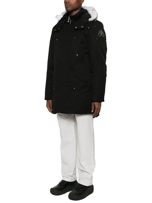 Original Shearling Stirling Parka Natural Black - MOOSE KNUCKLES - BALAAN 4