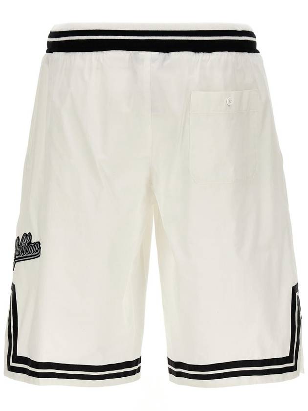 Short Pants GP05GZFI5IHHW5Afwhite Black - DOLCE&GABBANA - BALAAN 3