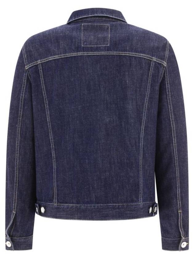 Classic Collar Denim Jacket Lightweight Denim - BRUNELLO CUCINELLI - BALAAN 3