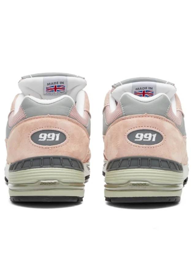 Women's 991 Low Top Sneakers Pink - NEW BALANCE - BALAAN 4