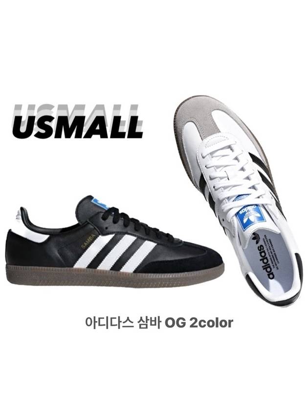 Samba OG Low-Top Sneakers Black - ADIDAS - BALAAN 2