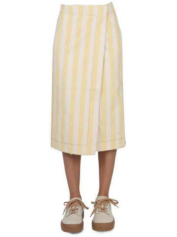 Sunnei Striped Pattern Skirt - SUNNEI - BALAAN 1