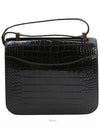 Constance 24 Alligator Black Rose Gold Y 71755 - HERMES - BALAAN 4