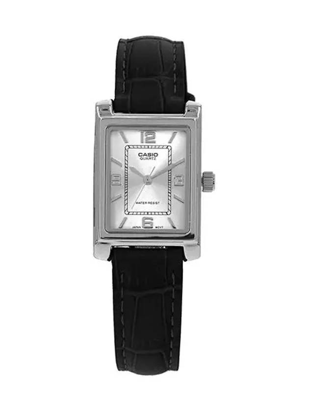 LTP 1234LL 7ADF 7A Analog Square CSAT Student Women s Leather Watch - CASIO - BALAAN 5