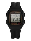 F 201WA 9ADF 9A Digital Square Sports Men s Urethane Watch - CASIO - BALAAN 2