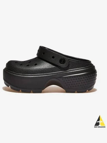 Stomp Clog BLACK - CROCS - BALAAN 1