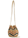 Raffia Women's Bucket Bag 4EVE37 V40769 481 - VANESSA BRUNO - BALAAN 7