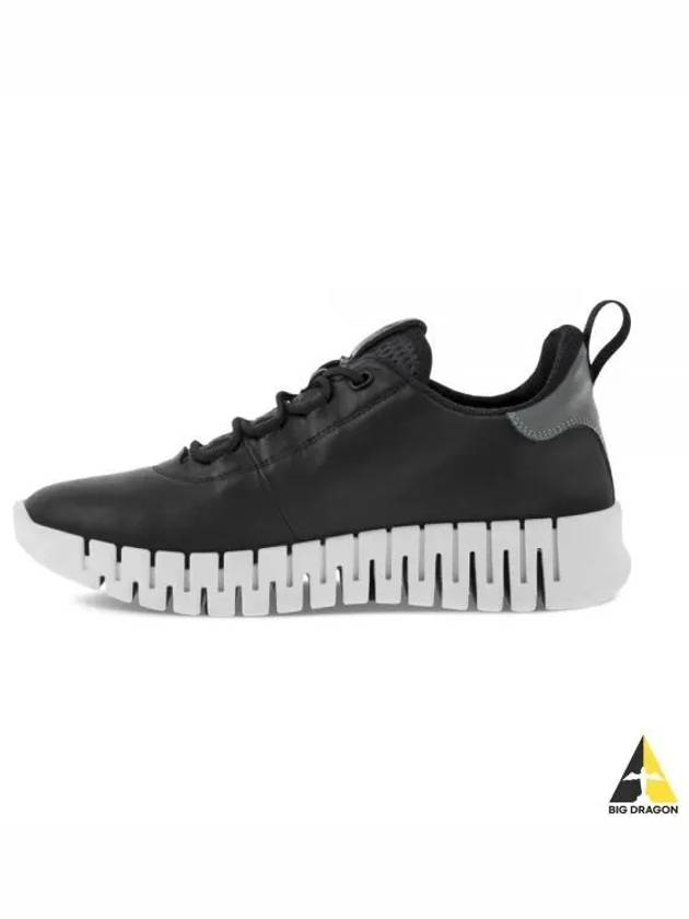 Gruuv Low Top Sneakers Black - ECCO - BALAAN 2