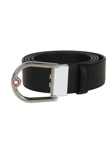 Horseshoe buckle belt MB198636 - MONTBLANC - BALAAN 1