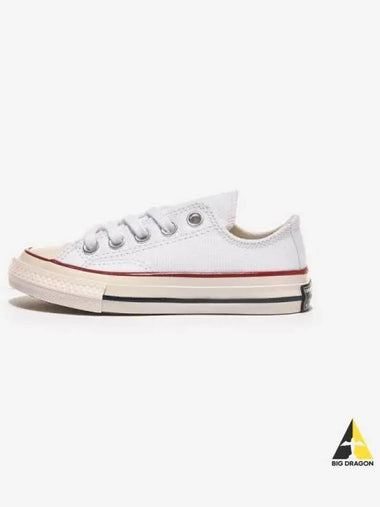 Chuck 70 Vintage Canvas Kids White WhiteGarnetEgret - CONVERSE - BALAAN 1