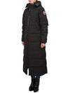 Mystique Satin Long Parka Black - CANADA GOOSE - BALAAN 4