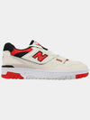 550 Lace-Up Low Top Sneakers Sea Salt - NEW BALANCE - BALAAN 4