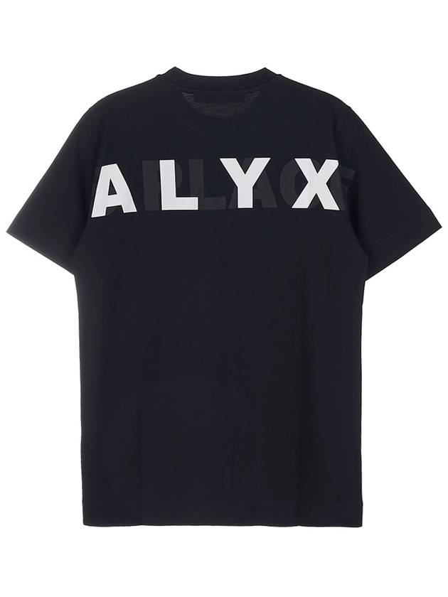 Invert Logo Short Sleeve T-shirt Black - 1017 ALYX 9SM - BALAAN 3