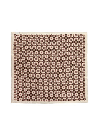 Octagon Silk Twill Bandana Vanilla - CELINE - BALAAN 2