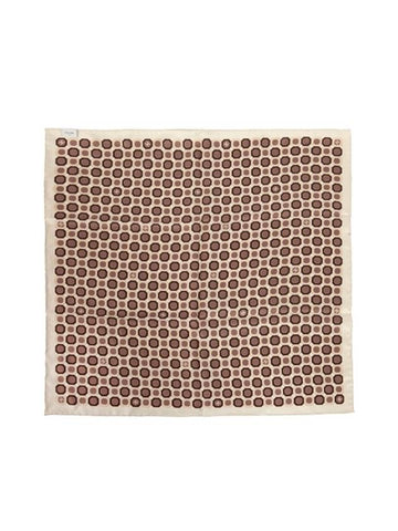 Octagon Silk Twill Bandana Vanilla - CELINE - BALAAN 1