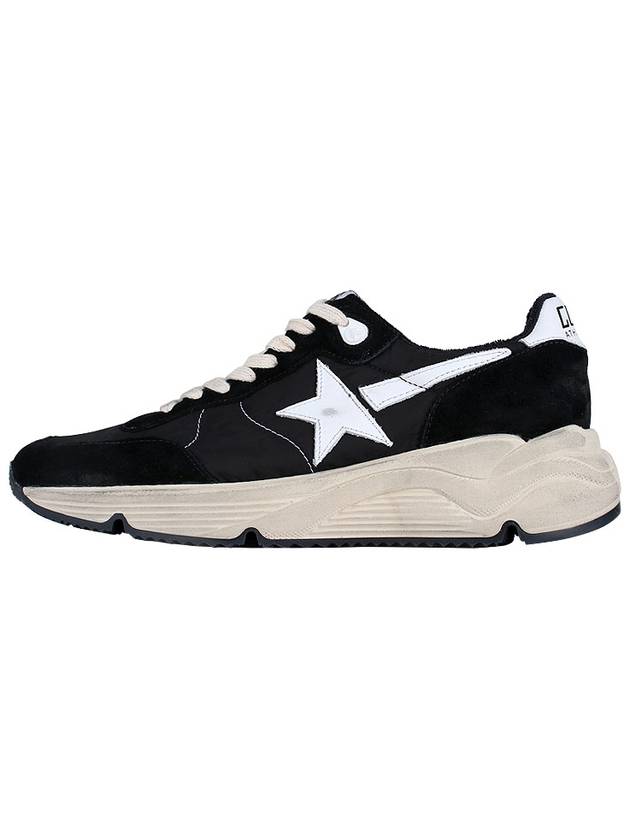 Men's Running Sole Low Top Sneakers Black - GOLDEN GOOSE - BALAAN 4