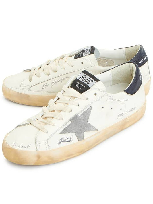 Superstar Classic Black Tab Low Top Sneakers White - GOLDEN GOOSE - BALAAN 2