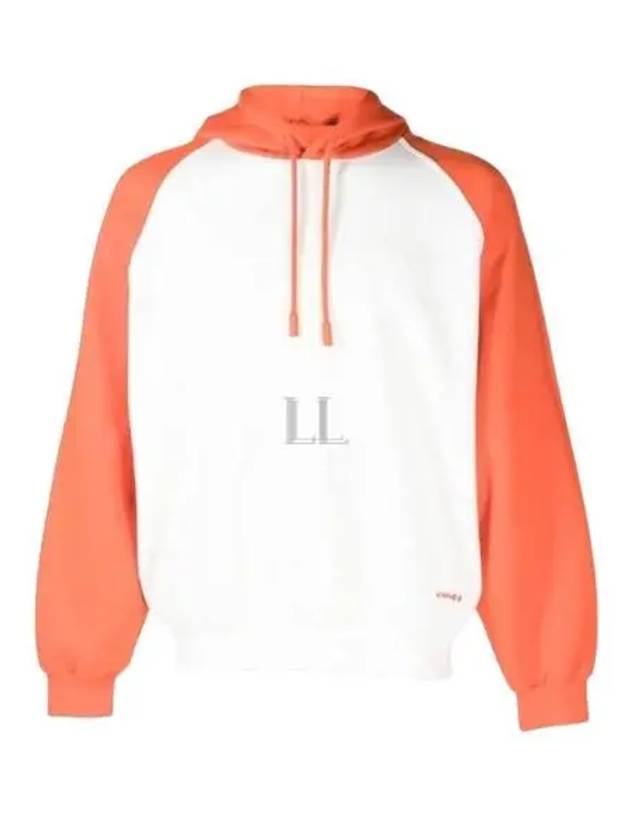 Color Block Drawstring Hoodie Dust Red - SUNNEI - BALAAN 2