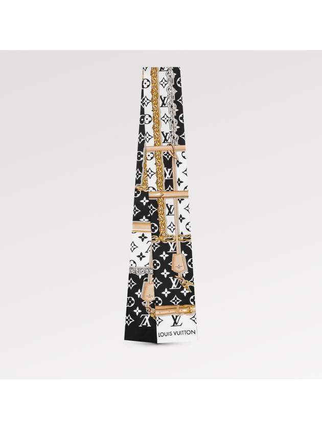 Monogram Confidential Scarf Black - LOUIS VUITTON - BALAAN 3