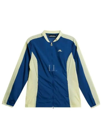 Thorine Zip-Up Jacket Estate Blue - J.LINDEBERG - BALAAN 2