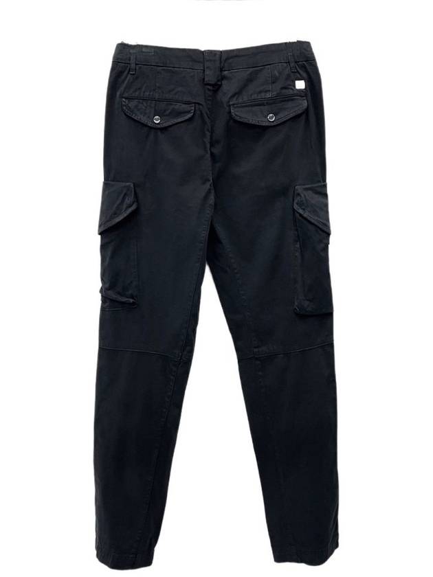 Lens Cargo Straight Pants Black - CP COMPANY - BALAAN 3