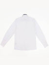 Collar point white cotton solid shirt SH136 - IKALOOOK - BALAAN 2