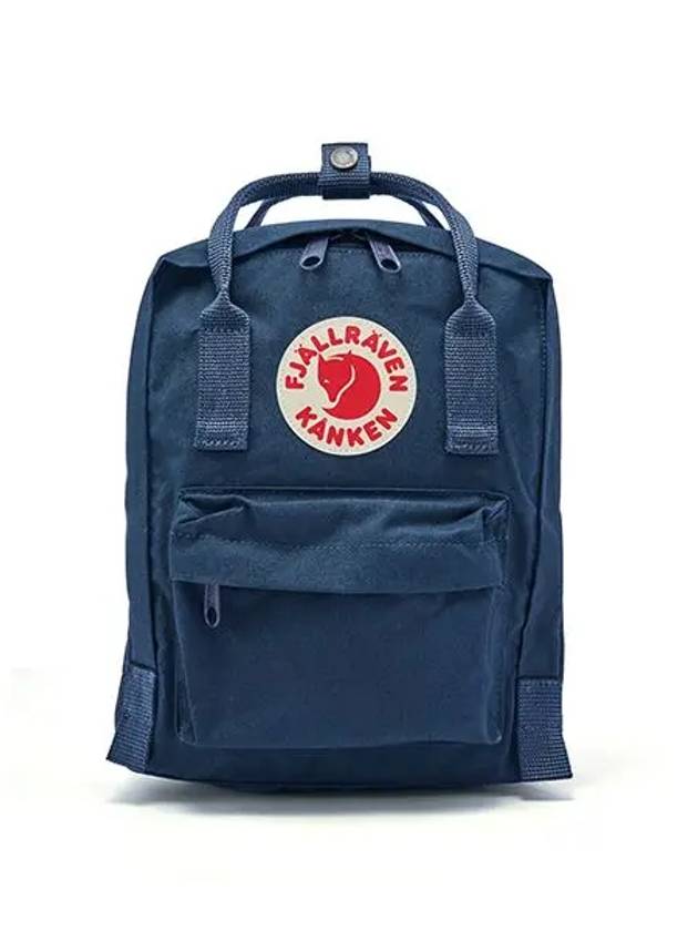 Kanken Logo Mini Backpack Navy - FJALL RAVEN - BALAAN 2