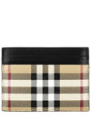 Vintage Check Card Wallet Beige - BURBERRY - BALAAN 2