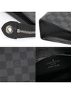 N41696 Damier Graphite Canvas Pochette Voyage MM Clutch - LOUIS VUITTON - BALAAN 7