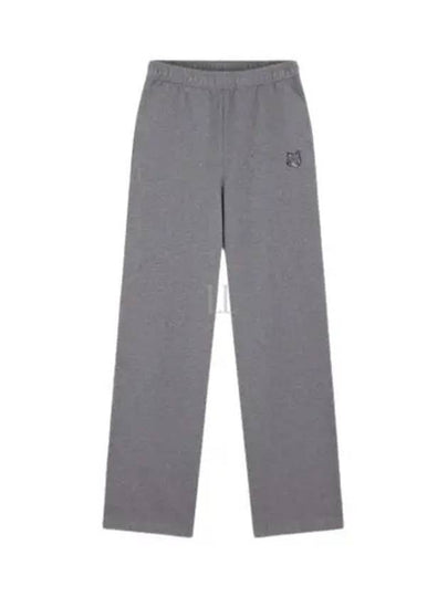 Bold Fox Head Patch Relaxed Jogger Track Pants Grey - MAISON KITSUNE - BALAAN 2