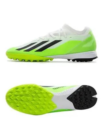 Turf Soccer Low Top Sneakers Lucid Lemon White - ADIDAS - BALAAN 1