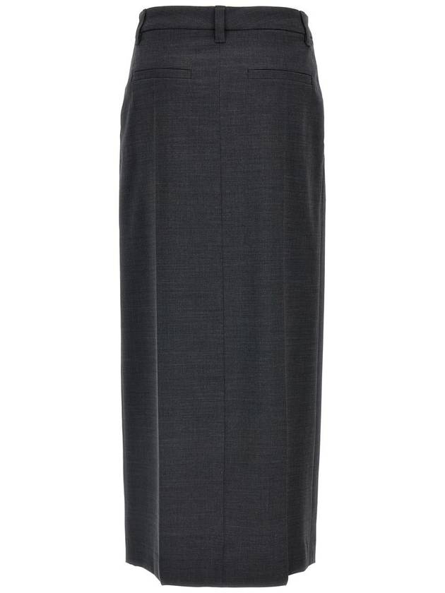 Brunello Cucinelli Skirt With Front Pleats - BRUNELLO CUCINELLI - BALAAN 2