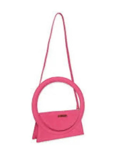 Le Sac Rond Circle Purse Tote Bag Dark Pink - JACQUEMUS - BALAAN 2