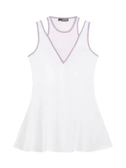 Sportswear Matilda Sleeveless Short Dress White - J.LINDEBERG - BALAAN 2