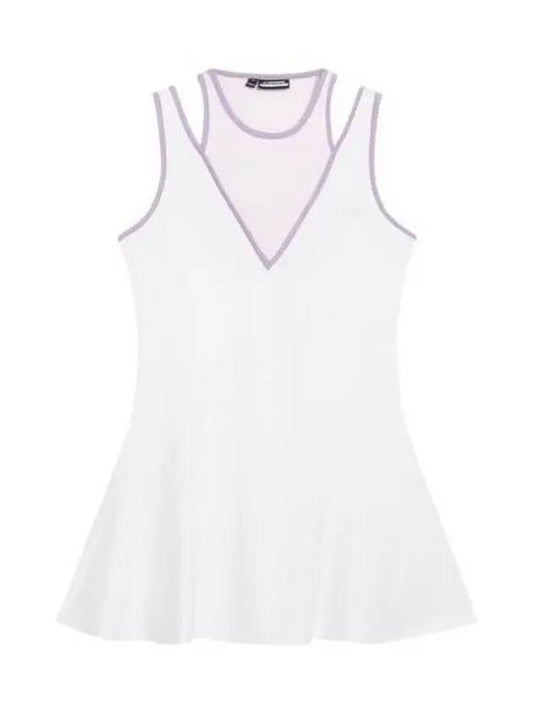 Sportswear Matilda Sleeveless Short Dress White - J.LINDEBERG - BALAAN 2