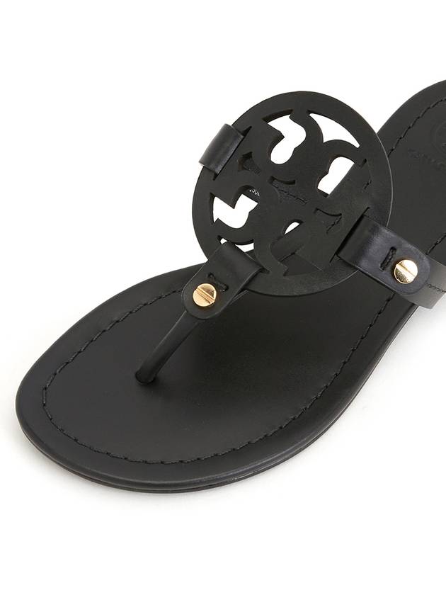 Miller Leather Sandals Black - TORY BURCH - BALAAN 8