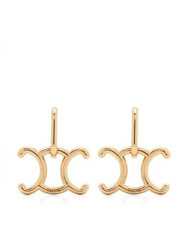 Triomphe Lock Earrings - CELINE - BALAAN 1