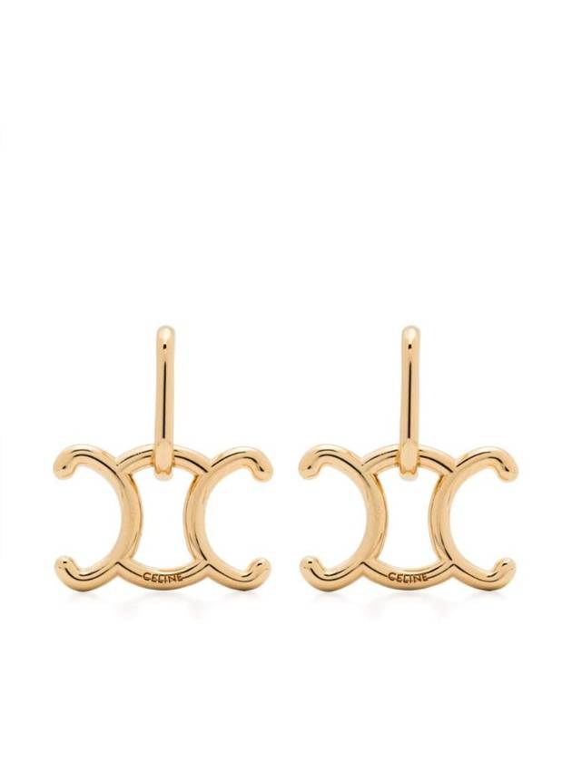 Triomphe Lock Earrings - CELINE - BALAAN 1