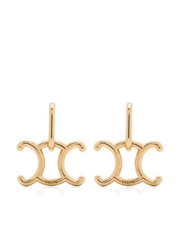 Triomphe Lock Earrings - CELINE - BALAAN 1