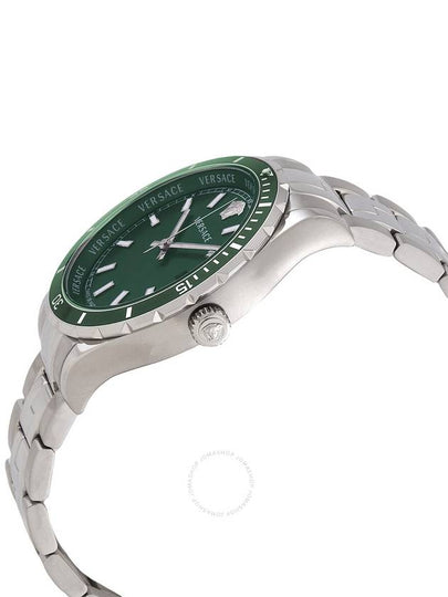 Versace Hellenyium Quartz Green Dial Men's Watch VE3A01022 - VERSACE - BALAAN 2