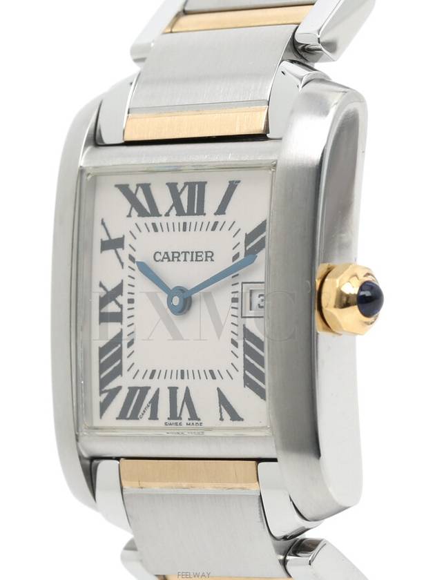 Classic Tank Francaise Combi Small Women s Watch 2465 - CARTIER - BALAAN 4